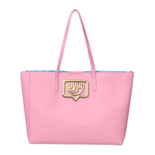 Chiara Ferragni Collection Stiliga väskor för modeälskare Pink, Dam