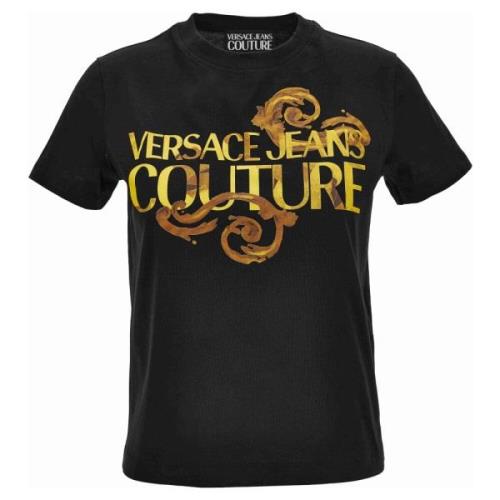 Versace Jeans Couture Snygga T-shirts och Polos Black, Dam