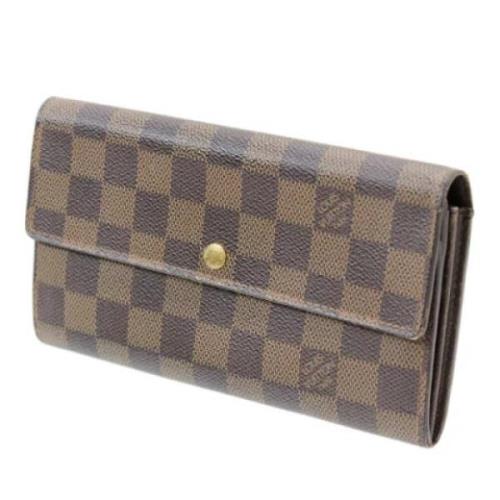 Louis Vuitton Vintage Pre-owned Laeder plnbcker Brown, Dam