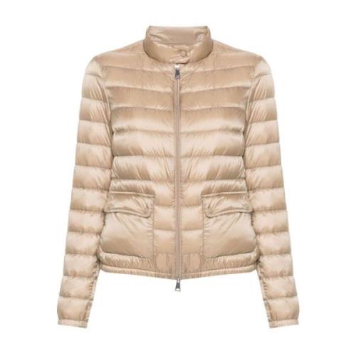 Moncler Sand Vinterrockar Beige, Dam