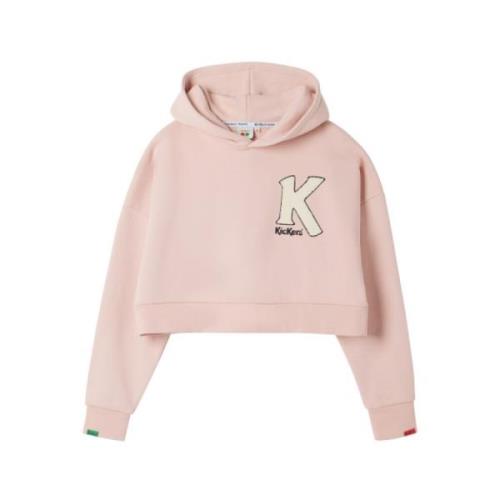 Kickers Big K W Hoody Lifestyle Sweatshirt Pink, Dam