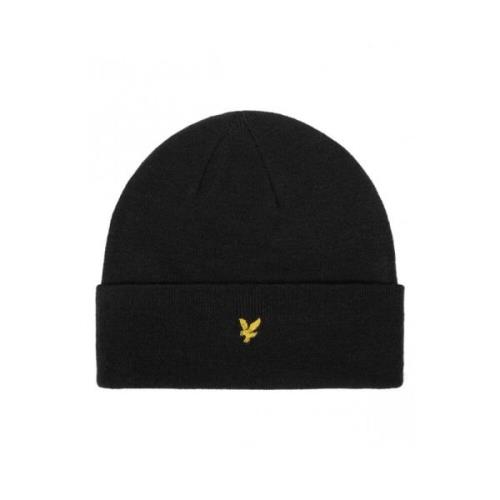 Lyle & Scott mössa Black, Herr