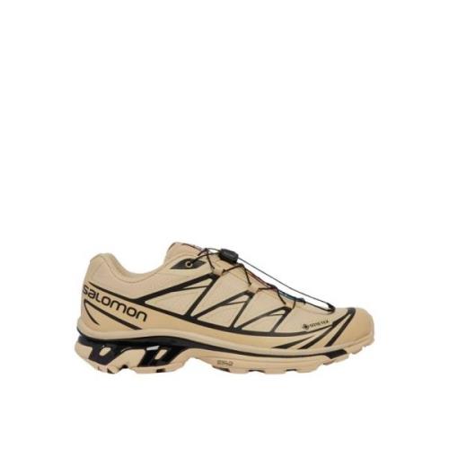 Salomon Gore-Tex Sneakers med Quicklace Snörning Beige, Herr