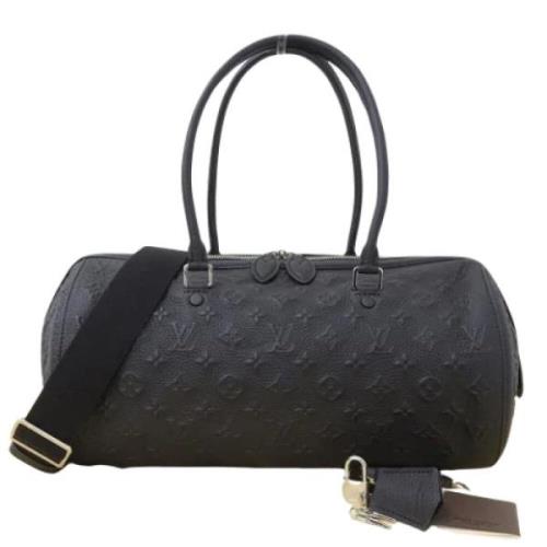 Louis Vuitton Vintage Pre-owned Tyg louis-vuitton-vskor Black, Dam