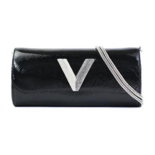 Louis Vuitton Vintage Pre-owned Tyg louis-vuitton-vskor Black, Dam