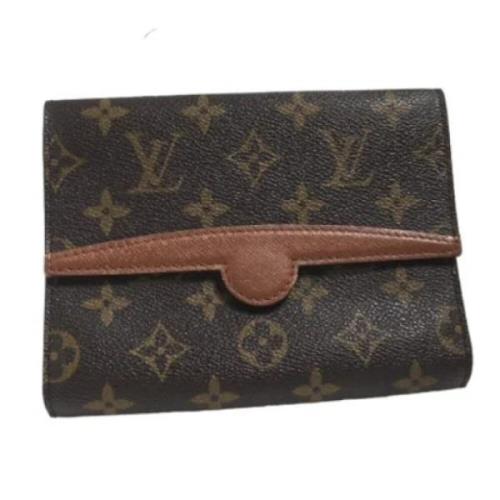 Louis Vuitton Vintage Pre-owned Tyg louis-vuitton-vskor Brown, Dam