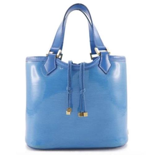 Louis Vuitton Vintage Pre-owned Tyg louis-vuitton-vskor Blue, Dam