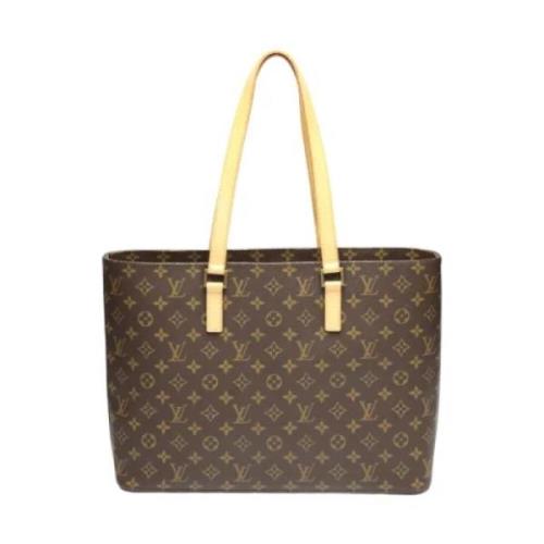 Louis Vuitton Vintage Pre-owned Canvas totevskor Brown, Dam