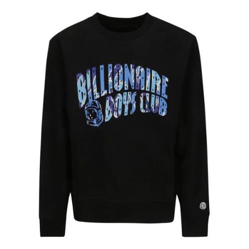 Billionaire Boys Club Svart Camo Logo Sweatshirt Black, Herr