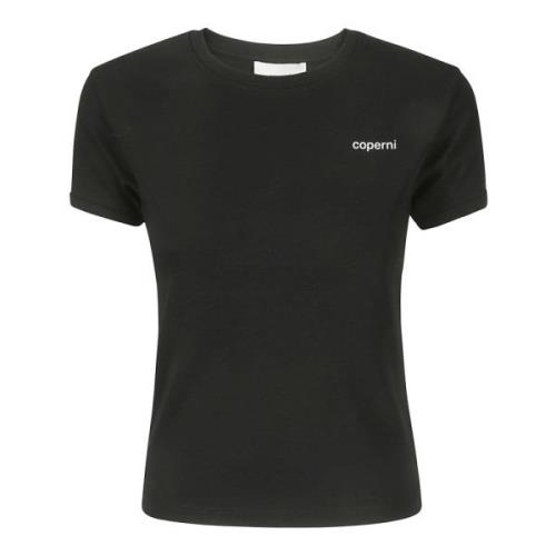 Coperni Logo Slim Fit T-Shirt Black, Dam