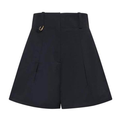 Jacquemus Svarta Shorts Black, Dam