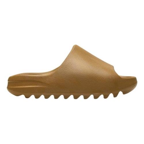 Yeezy Begränsad upplaga Slide Ochre Sandaler Yellow, Herr