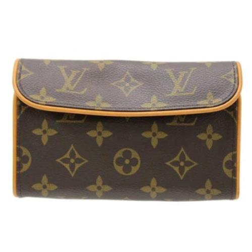 Louis Vuitton Vintage Pre-owned Tyg louis-vuitton-vskor Brown, Dam