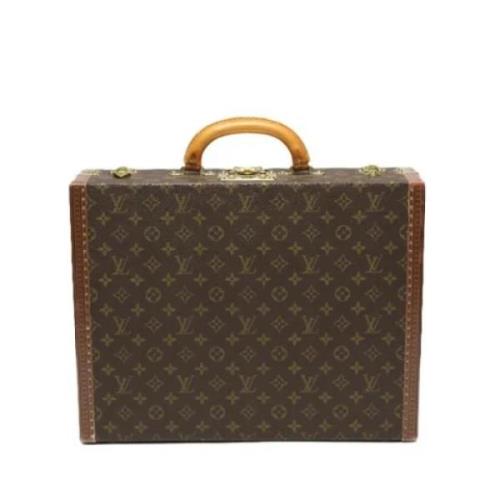 Louis Vuitton Vintage Pre-owned Tyg louis-vuitton-vskor Brown, Dam