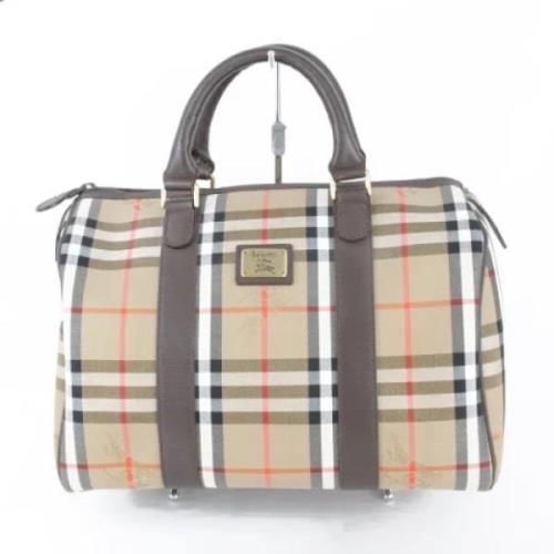 Burberry Vintage Pre-owned Tyg handvskor Brown, Dam