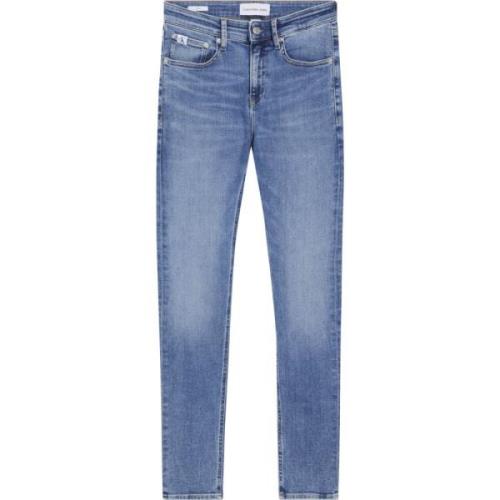 Calvin Klein Blå Skinny Jeans Vår/Sommar 2024 Blue, Herr