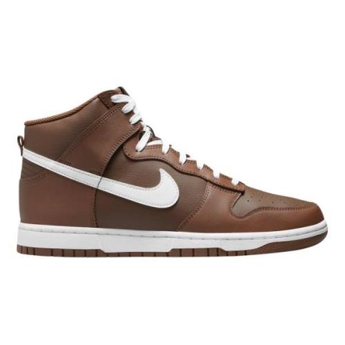 Nike Begränsad Upplaga Choklad Hög Topp Sneakers Brown, Herr