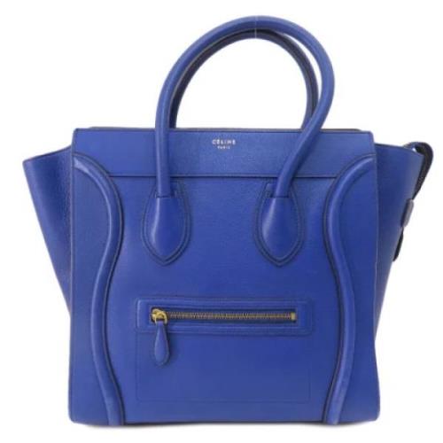 Celine Vintage Pre-owned Laeder celine-vskor Blue, Dam