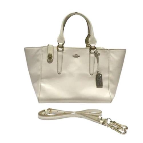 Coach Pre-owned Pre-owned Tyg handvskor Gray, Dam