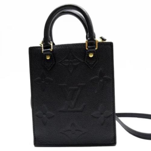 Louis Vuitton Vintage Pre-owned Canvas handvskor Black, Dam