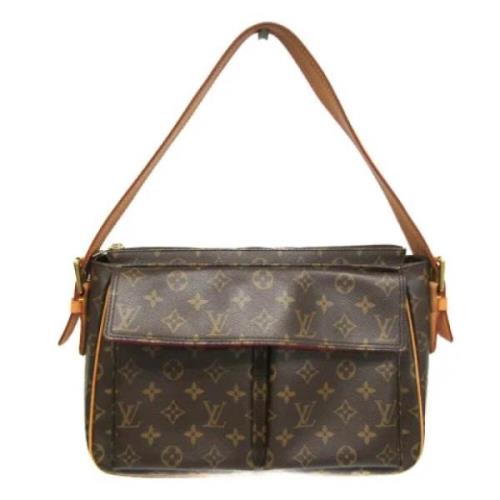 Louis Vuitton Vintage Pre-owned Canvas louis-vuitton-vskor Brown, Dam