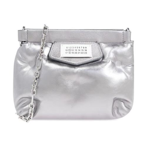 Maison Margiela Glam Slam Mini Axelväska Gray, Unisex