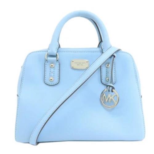 Michael Kors Pre-owned Pre-owned Plast handvskor Blue, Dam