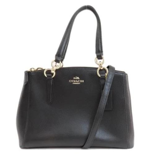 Coach Pre-owned Pre-owned Plast handvskor Black, Dam