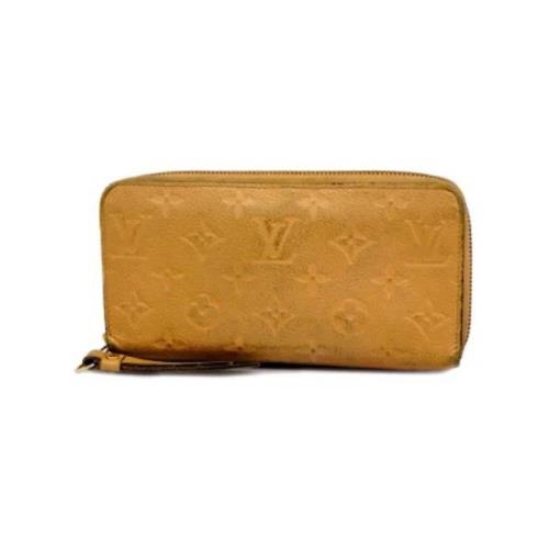 Louis Vuitton Vintage Pre-owned Tyg plnbcker Beige, Dam