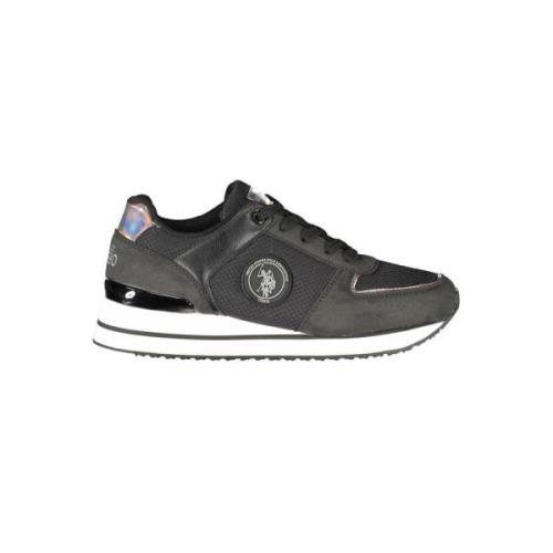 U.s. Polo Assn. Kontrast Snörskor för sport Black, Dam