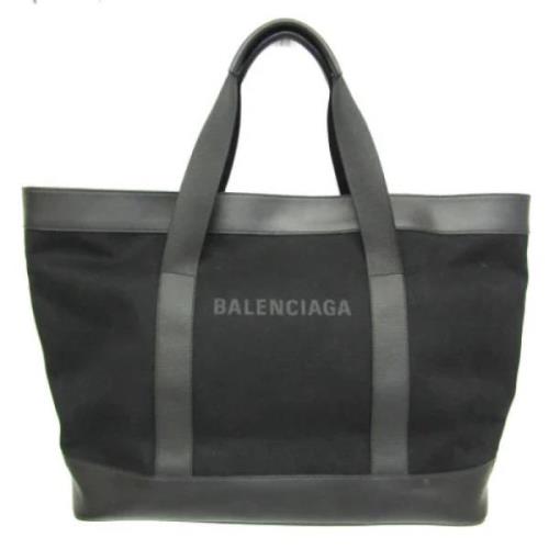 Balenciaga Vintage Pre-owned Canvas balenciaga-vskor Black, Dam