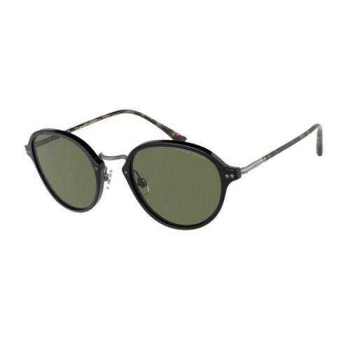 Giorgio Armani Svart Acetat Kvinna Solglasögon Ar8139-500131 Black, Da...