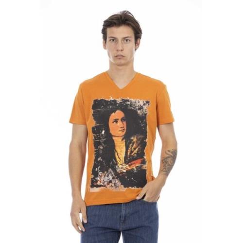 Trussardi T-Shirts Orange, Herr