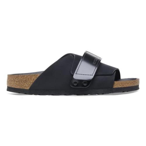 Birkenstock Kyoto Nubuck Sandaler Black, Dam