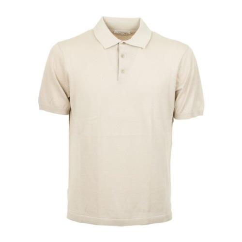 Kangra Polo Shirts Beige, Herr