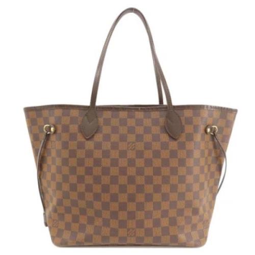 Louis Vuitton Vintage Pre-owned Canvas axelremsvskor Brown, Dam