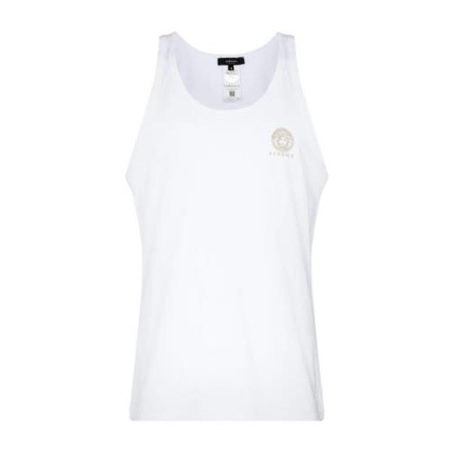 Versace Vita T-shirts och Polos White, Herr