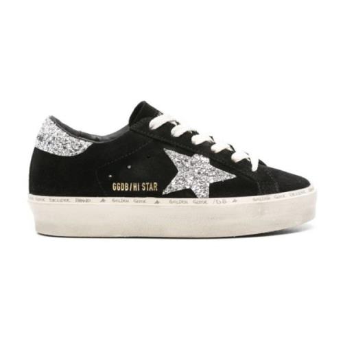 Golden Goose Svarta Sneakers med Stjärn Patch Black, Dam