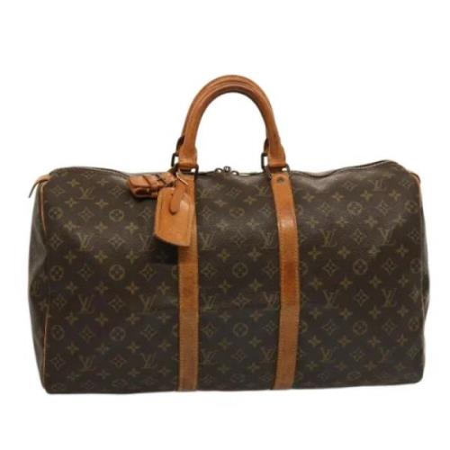 Louis Vuitton Vintage Pre-owned Canvas louis-vuitton-vskor Brown, Dam