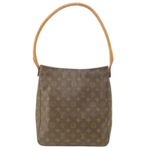 Louis Vuitton Vintage Pre-owned Canvas handvskor Brown, Dam