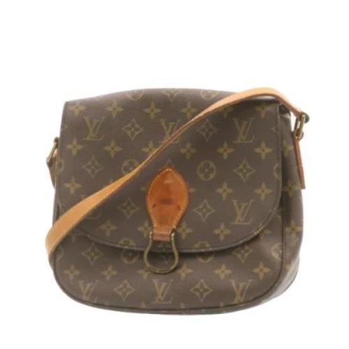 Louis Vuitton Vintage Pre-owned Canvas louis-vuitton-vskor Brown, Dam