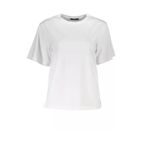 Cavalli Class Elegant Slim Fit Tryckt T-shirt White, Dam