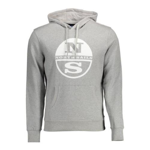 North Sails Sweatshirts Hoodies Gray, Herr