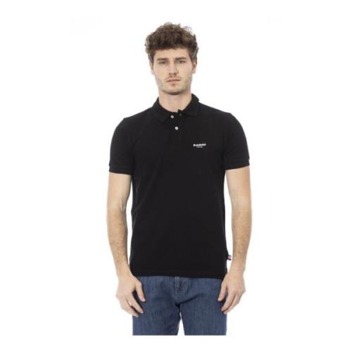 Baldinini Trend Polo Shirt med Logo Black, Herr