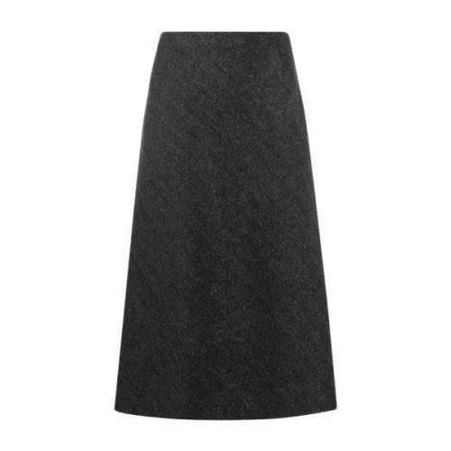 Maison Margiela Fashionable Skirt Range Gray, Dam