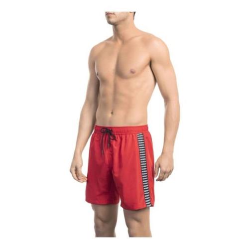 Bikkembergs Herr Badkläder Kollektion Vår/Sommar Red, Herr