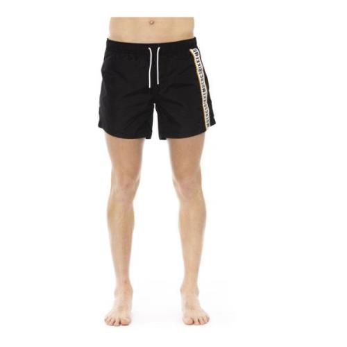 Bikkembergs Herr Badkläder Kollektion Vår/Sommar Black, Herr