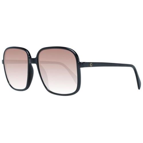 Guess Svarta Kvinnor Solglasögon Gradient Linser Black, Dam