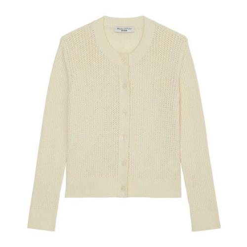 Marc O'Polo Cardigan regular White, Dam