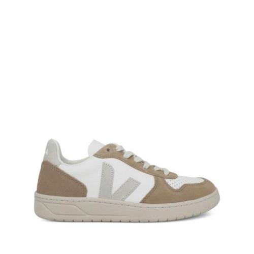 Veja Vita Naturliga Sahara V-10 Sneakers White, Herr